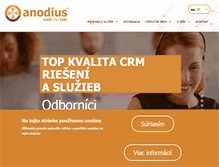 Tablet Screenshot of anodius.com